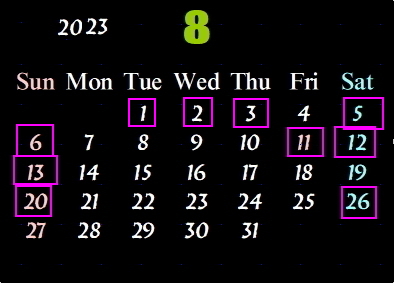 2303演奏会カレンダー